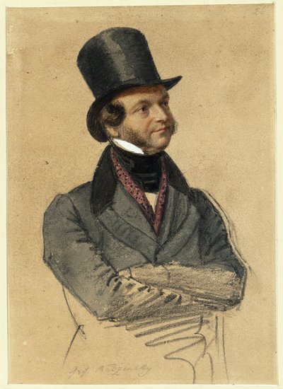 Athanasius Raczyński af Franz Krüger