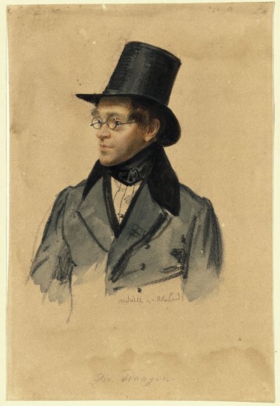 Gustav Friedrich Waagen af Franz Krüger