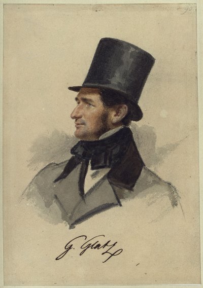 Gustav Ludwig Glatz af Franz Krüger