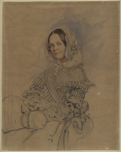 Hedwig von Olfers af Franz Krüger
