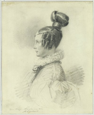 Kejserinde Alexandra Fjodorovna af Franz Krüger