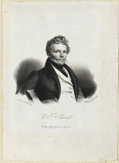 Karl Friedrich Schinkel af Franz Krüger