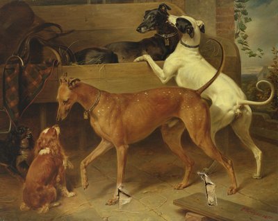 Krugers hunde, 1855 af Franz Krüger
