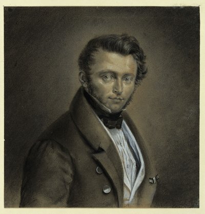 Selvportræt af Franz Krüger