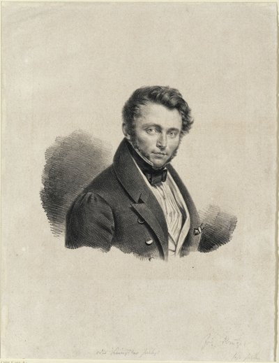 Selvportræt af Franz Krüger