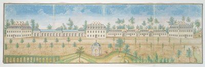 Wilhelmsbad (wc & blyant på papir) af Franz Ludwig Cancrin