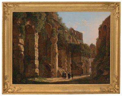 Inde i Colosseum af Franz Ludwig Catel