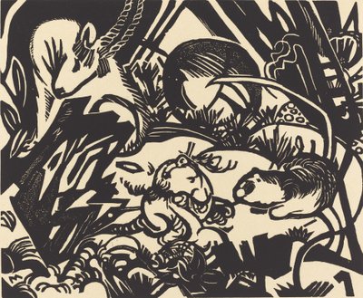 Animal Legend (Tier Legend) af Franz Marc