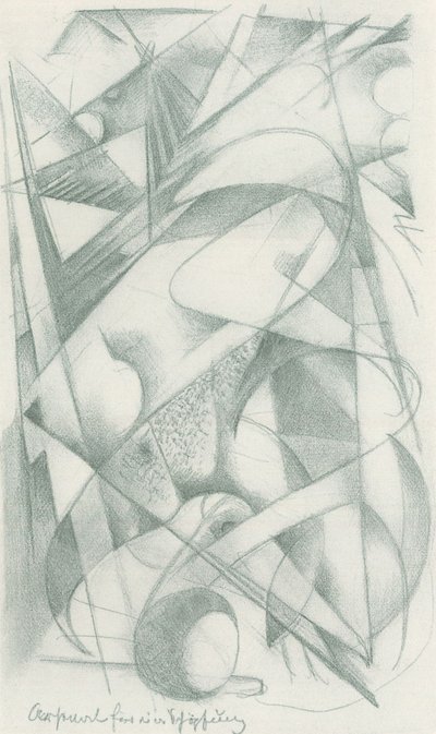 Arsenal for en skabelse af Franz Marc