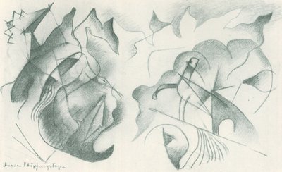 Fra skabelsens dage af Franz Marc