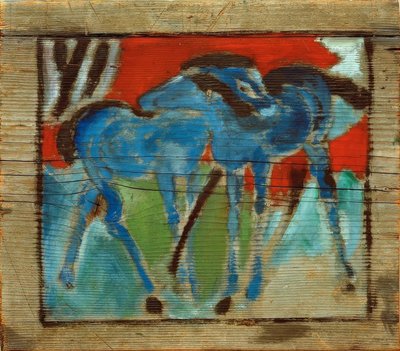 Blå føl af Franz Marc