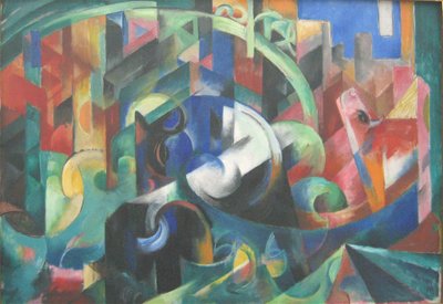 Kvæg I af Franz Marc