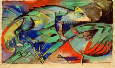 kamæleon af Franz Marc