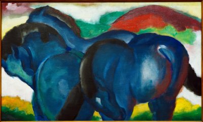 De små blå heste af Franz Marc