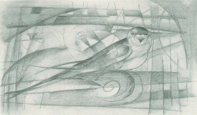 En svale af Franz Marc