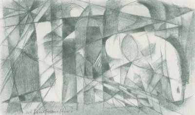 Franz Marc - Skitsebog fra marken - Blad 14 af Franz Marc