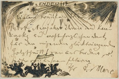 Tysk: Nytårshilsen af Franz Marc