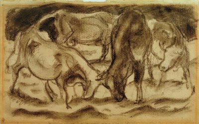 Kampkøer af Franz Marc