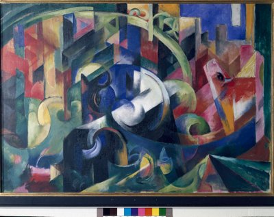 Maling med okser af Franz Marc