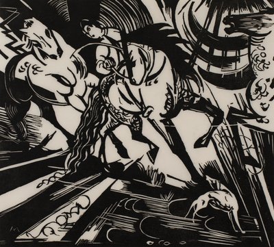 Rideskole af Franz Marc