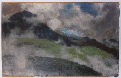 Stigende tåge af Franz Marc