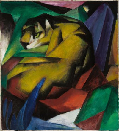 Tigeren af Franz Marc