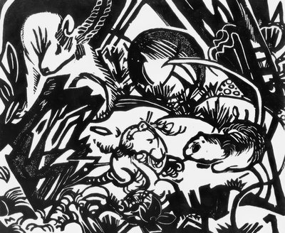 Animal legende af Franz Marc