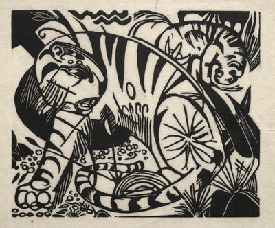 Tiger af Franz Marc