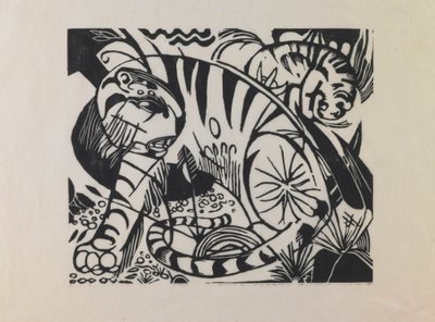 Tiger af Franz Marc