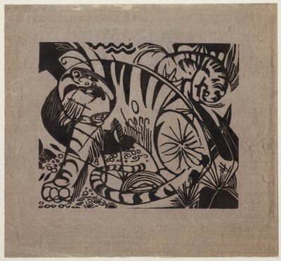 Tiger af Franz Marc