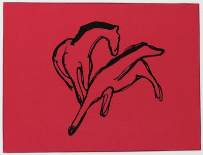 To Heste af Franz Marc
