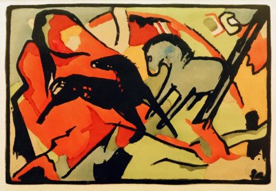 To heste af Franz Marc
