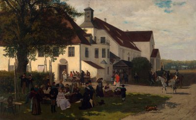 Slotskroen i Alt-Schleißheim af Franz Quaglio