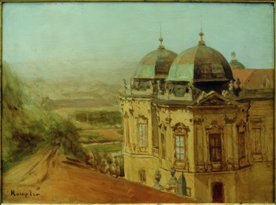 Øvre Belvedere i Wien af Franz Rumpler