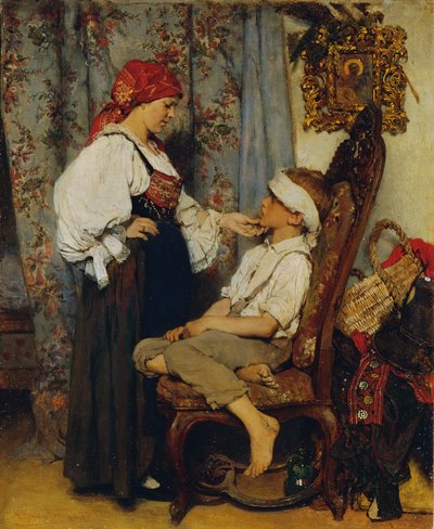 Den lille patient af Franz Rumpler