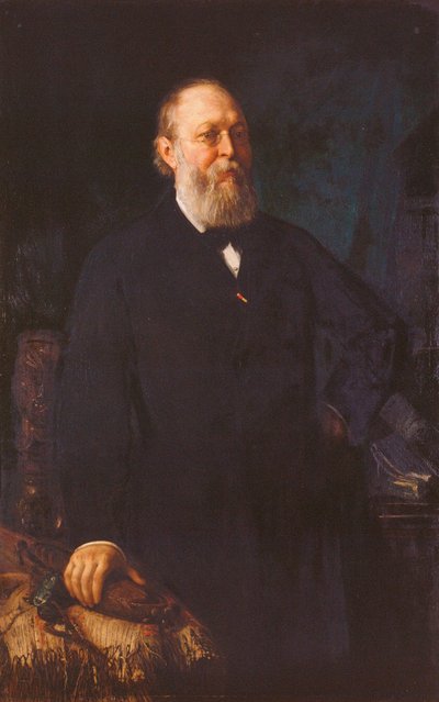 Ferdinand Freiherr von Hochstetter af Franz Rumpler