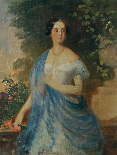 Clothilde Prinsesse Dietrichstein af Franz Schrotzberg