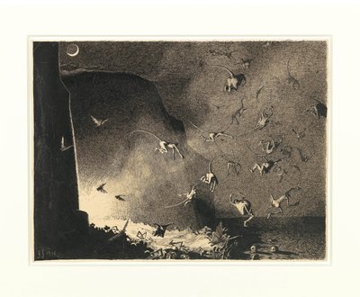Helvedes port, 1916. af Franz Sedlacek