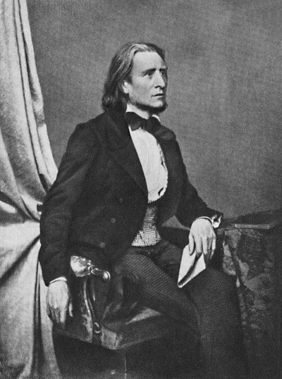 Franz Liszt, c1860, 1939 af Franz Seraph Hanfstaengl