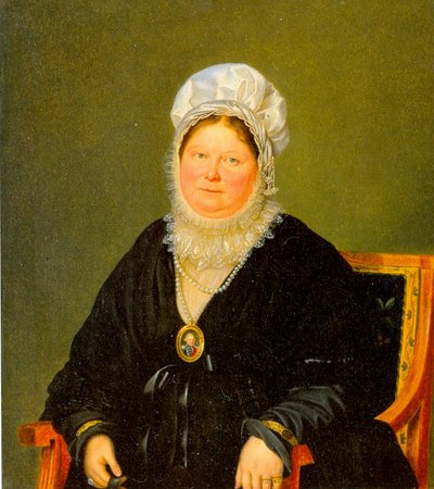 Franz S Stirnbrand - Dronning Charlotte Mathilde (1827, KGdHW199) af Franz Seraph Stirnbrand