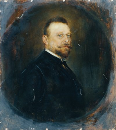 Reichsrat stedfortræder Dr. Joseph Maria Baernreither af Franz Seraph von Lenbach