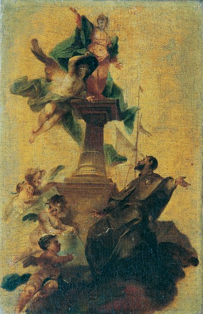 Saint James Major og Faith af Franz Sigrist d. Ä.