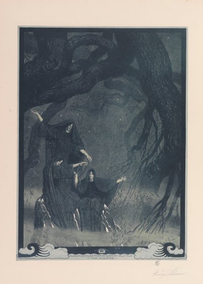 Nibelungens Ring, 1914. af Franz Stassen