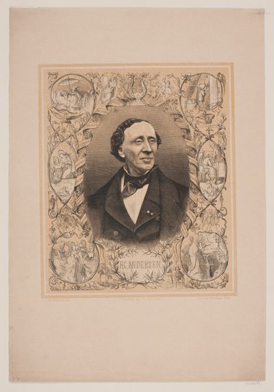 H. C. Andersen af Franz Wilhelm Obermann