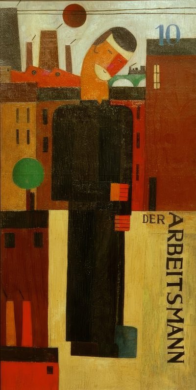 Arbejdermanden af Franz Wilhelm Seiwert