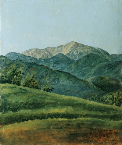 Snebjerget af Franz Xaver Gruber