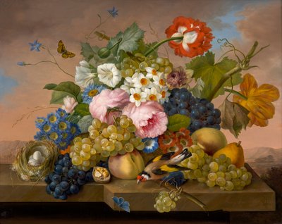 blomsterstilleben af Franz Xaver Petter