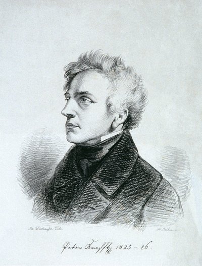 Maleren Johann Peter Krafft af Franz Xaver Stöber