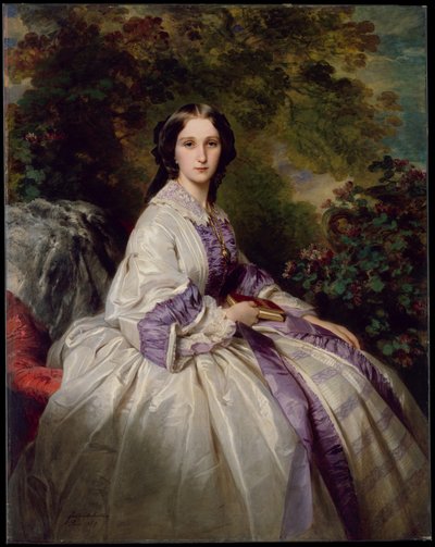 Grevinde Alexander Nikolaevitch Lamsdorff (Maria Ivanovna Beck, 1835-1866) af Franz Xaver Winterhalter