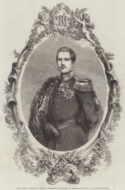 Hans Kongelige Højhed Prins Frederik Vilhelm af Preussen af Franz Xaver Winterhalter